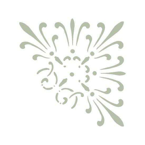 Amiens French Heritage Accent Corner Stencil