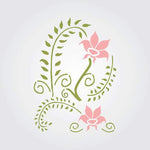 Fern and Petals Artwork