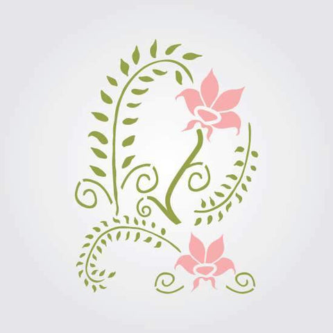 Fern and Petals Artwork