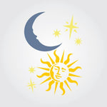 Night Sky Craft Stencil