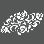 Beach Rose Wall Stencil