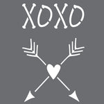 XOXO Wall Stencil