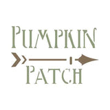 Pumpkin Patch Stencil