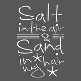 Salt in the Air Wall Stencil