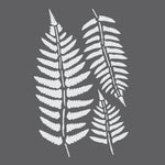 Vintage Ferns Craft Stencil