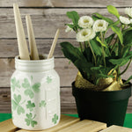 Field of Clover Wall Stencil