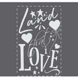 Land That I Love Stencil