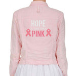 Hope is the New Pink Craft Stencil On Shirt