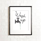 Wash Up Craft Stencil