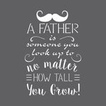 No Matter How Tall You Grow Craft Stencil