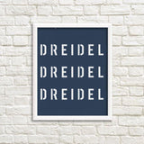 Dreidel Dreidel Dreidel Stencil