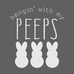 Hangin' With My Peeps Stencil