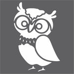 Owl Forest Critter Wall Stencil