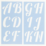 Lobster Letter Stencil Set