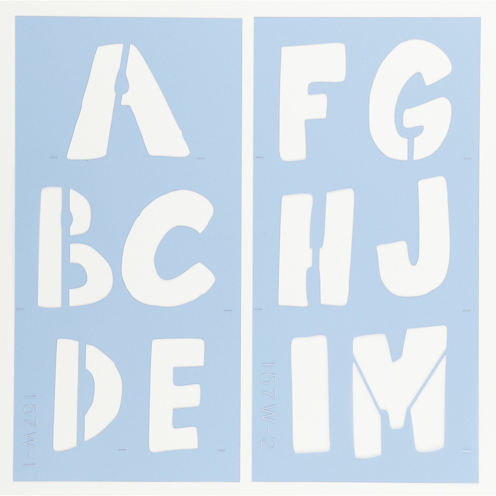 Bubble Writing Stencil