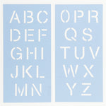 Helvetica Letter & Number Stencil Set