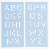 Helvetica Letter & Number Stencil Set