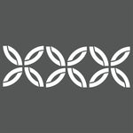 Celtic Chain Border Wall Stencil