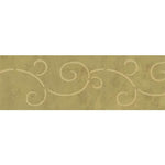 Spiral Scroll Border Stencil