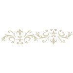 Victorian Baroque Border Stencil