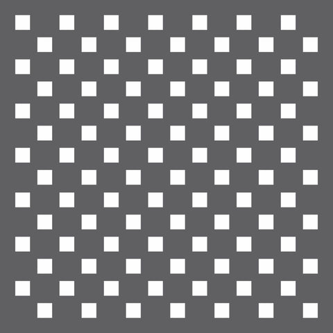 Checks Wall Stencil