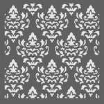 Palermo Damask Mixed Media Stencil