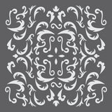 Victorian Tile Mini Craft Stencil