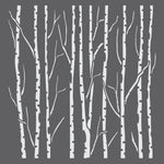 Birch Forest Mini Craft Stencil