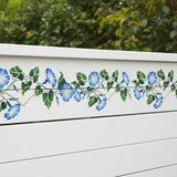 Morning Glory Trailing Stencil