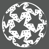 Beach Ball Wall Stencil