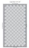 Linje Wall Stencil Large Sheet