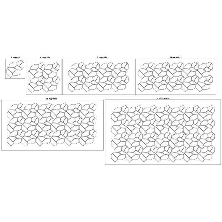 Flag Stone Patio Painting Stencils