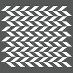 Herringbone Wall Stencil
