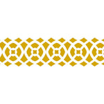 Arabesque Moroccan Border Stencil