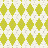 Argyle Wall Stencil Painted