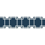 Mod Link Border Stencil