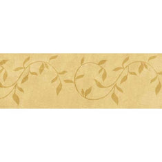 Leaf Scroll Border Stencil