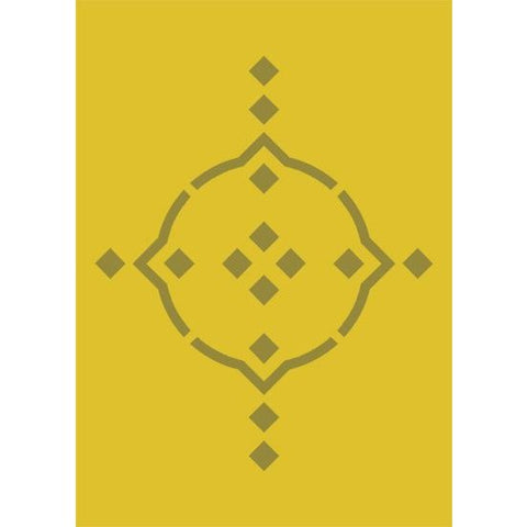 Essex Medallion Accent Stencil