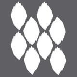 Acacia Ikat Stencils detail from Oak Lane Studio