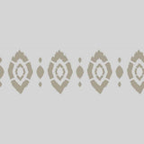 Acacia Ikat Border Stencil
