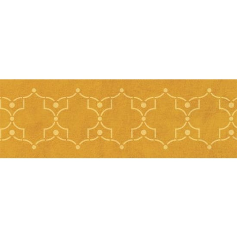 Iron Lattice Border Stencil