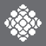 Moroccan Accent Wall Stencil