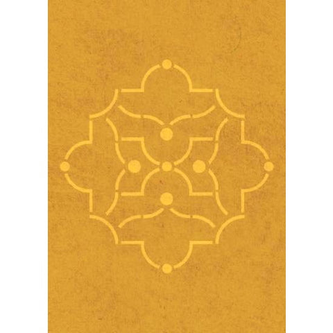 Iron Lattice Accent Stencil