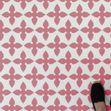 Toulouse Wall Painting Stencil Office on Tile Stencils