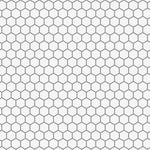 Hex Tile Wall Painting Stencil