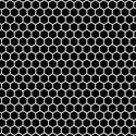 Hex Tile Wall Painting Stencil Mylar Detail