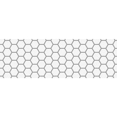 Hexagon Tile Border Stencil