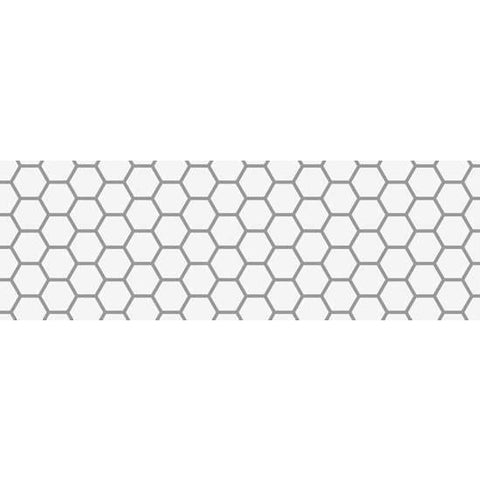 Hexagon Tile Border Stencil