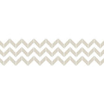 Chevron Border Stencil