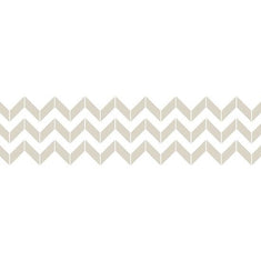 Chevron Border Stencil